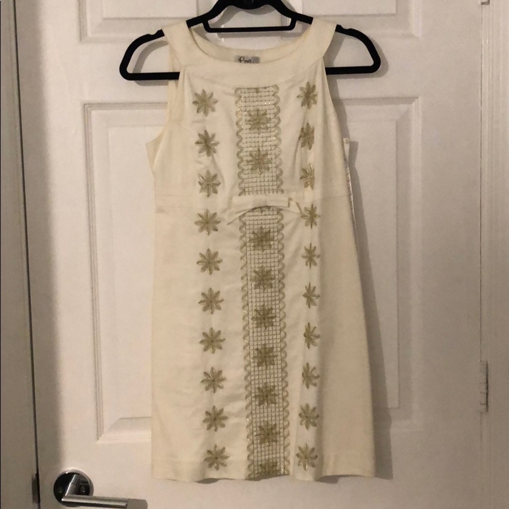 Lilly Pulitzer white shift